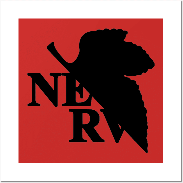 Nerv Black Wall Art by Pet-A-Game